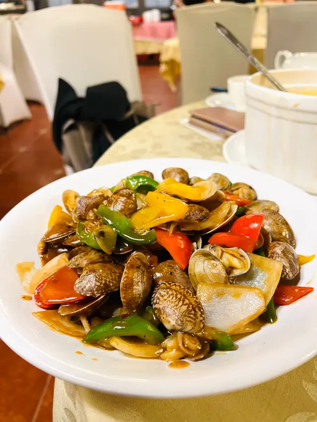 沙田風味豉椒炒蜆