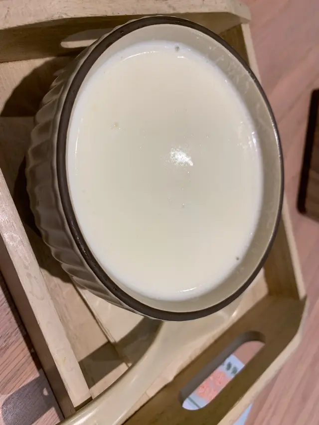 杏仁茶燉蛋白