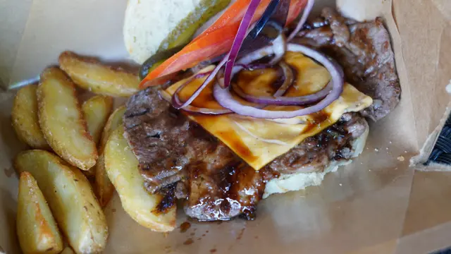 森林安格斯漢堡