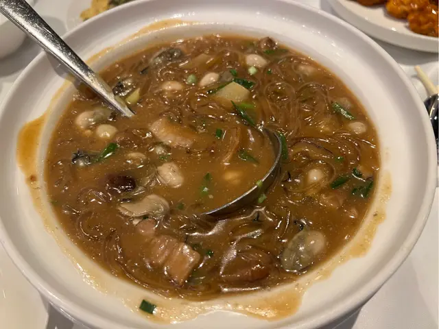 想不到蕃薯粉煮的蠔仔粉,幾正