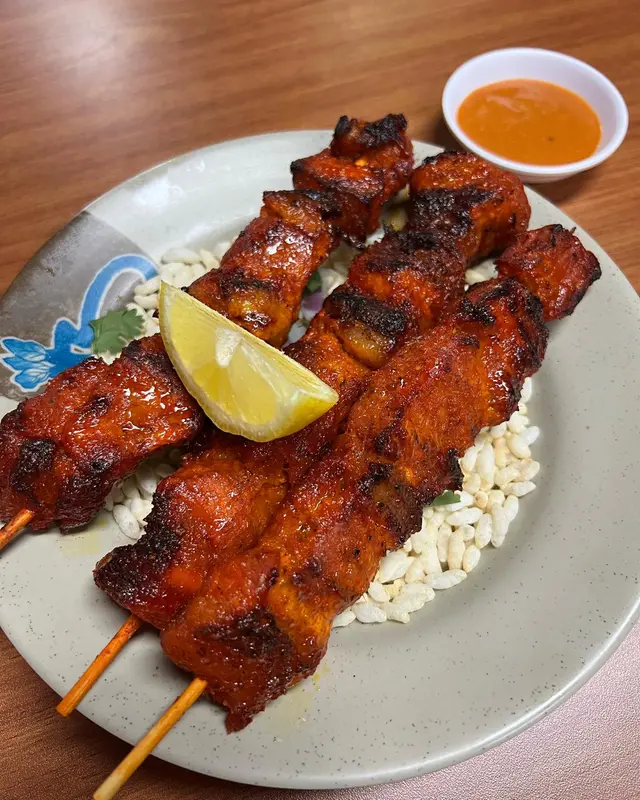 烤豬肉串