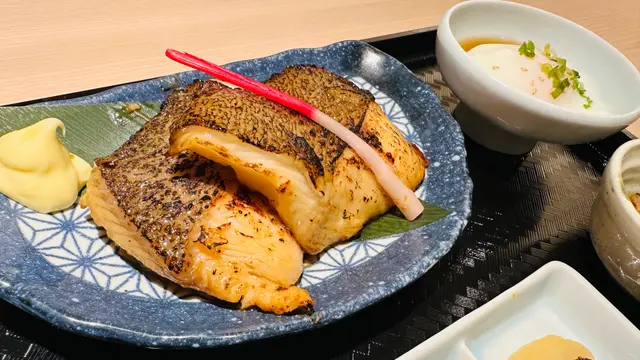比目魚柚庵燒御膳