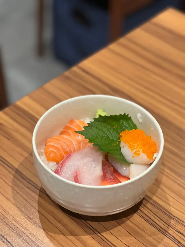 帶子魚生飯