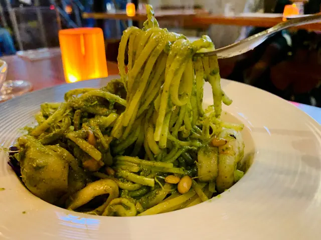 麻香海鮮扁意粉