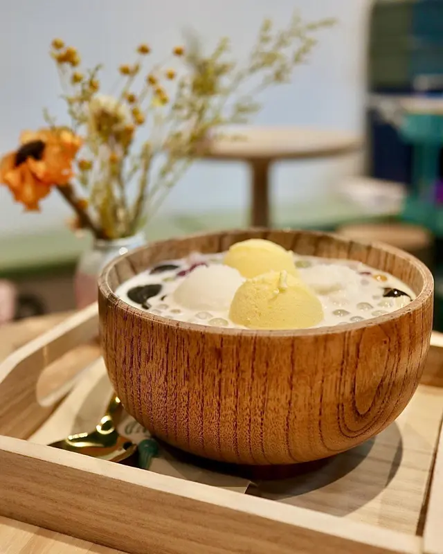 招牌杏汁波波爽冰木蓮凍