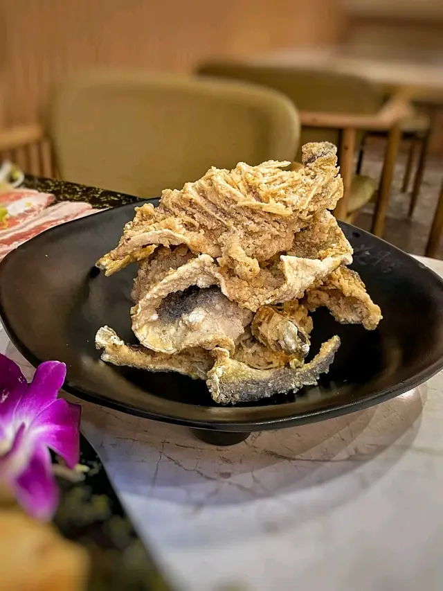 自家製脆炸有黃門蟮魚皮