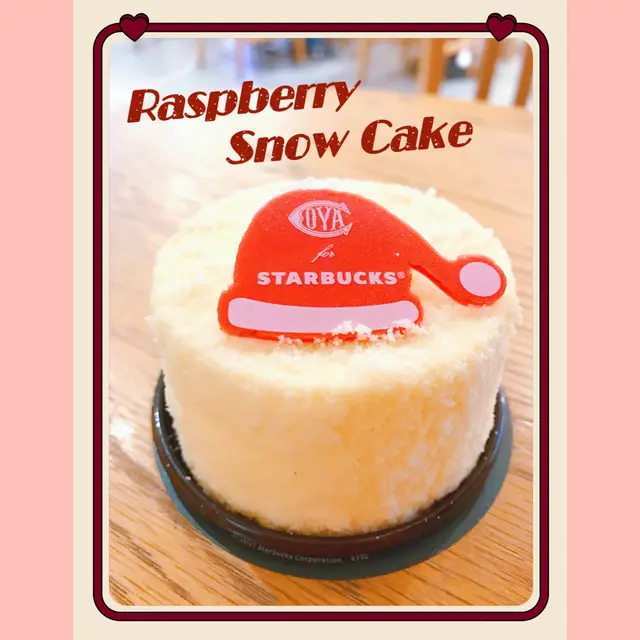 Raspberry  Snow  Cake