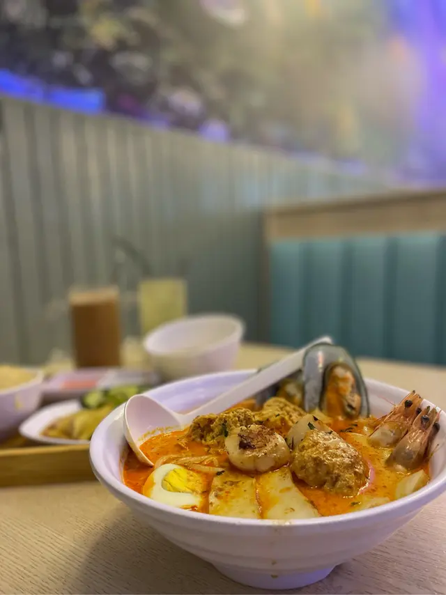 特級北海道帶子海鮮喇沙麵