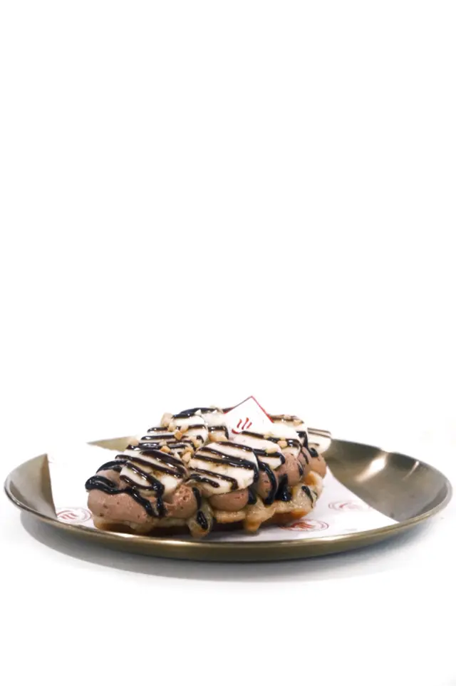 榛子朱古力香蕉韓式牛角窩夫