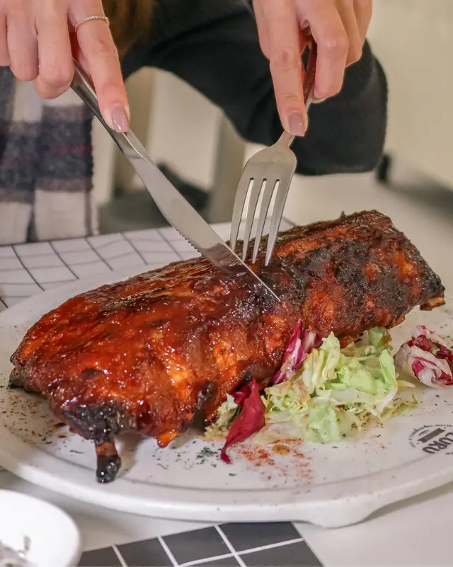 士多啤梨焗豬肋排骨