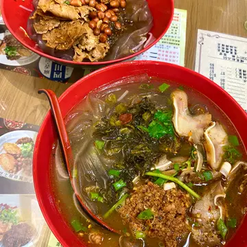 汤炸酱红薯宽粉