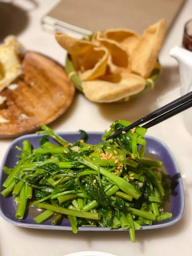 泰式炒通菜