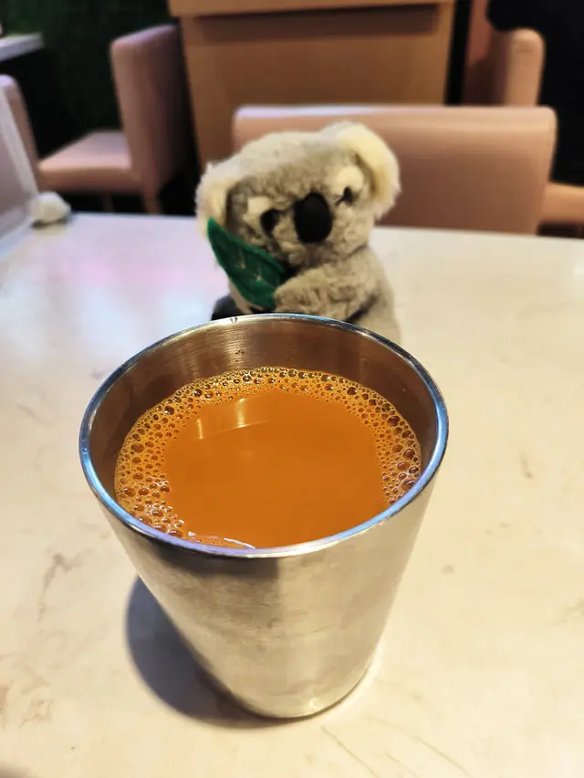 跟餐:熱鴛鴦.味道屬於中上.好飲😋😋😋