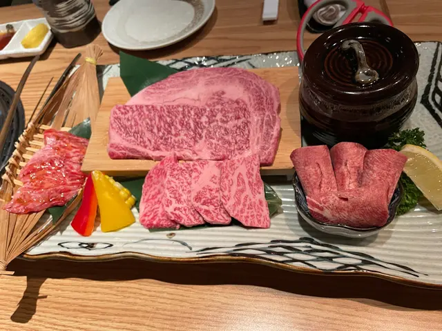 特選日本產和牛肉眼&高級燒肉拼盤