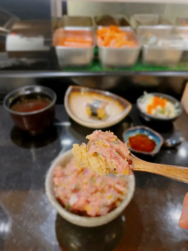 迷你蔥吞拿魚腩飯