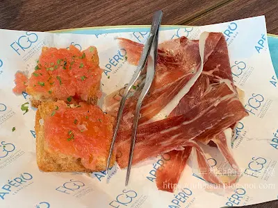 36 Month Iberico Ham with Crystal Tomato Bread