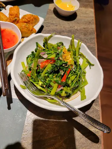 马拉盏炒通菜