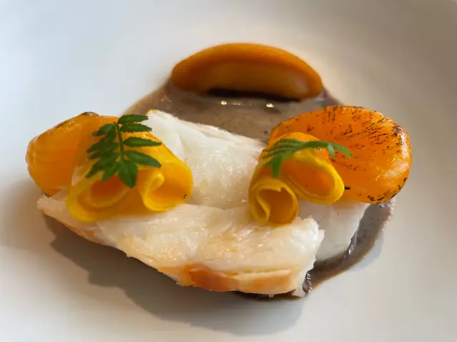 Western Australian Spiny Lobster • Mikan • Red Wine Vinegar • Kabocha • Bourbon Vanilla • Pumpkin Seed