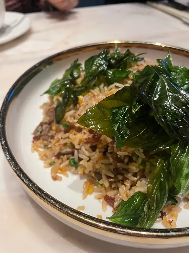 紫蘇蒜香牛肉炒飯