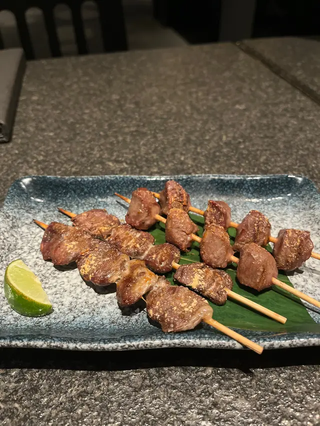 雞心，雞腎串燒