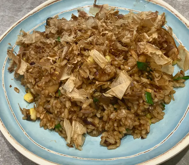 蒲燒鰻魚炒珍珠飯