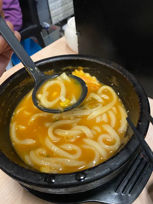 照燒雞扒石燒手打烏冬(辛辣湯)