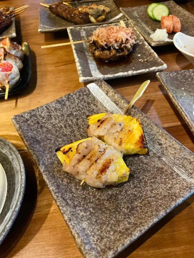 沖繩菠蘿豚肉串