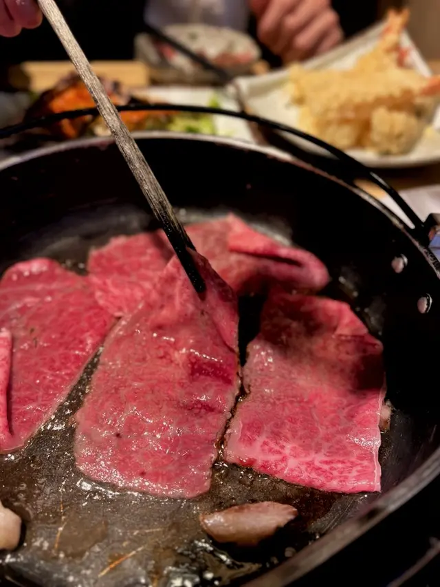 堂煮壽喜燒 日本A4黒毛和牛