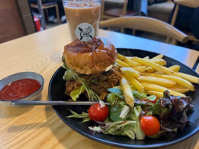 自家製手撕豬肉漢堡