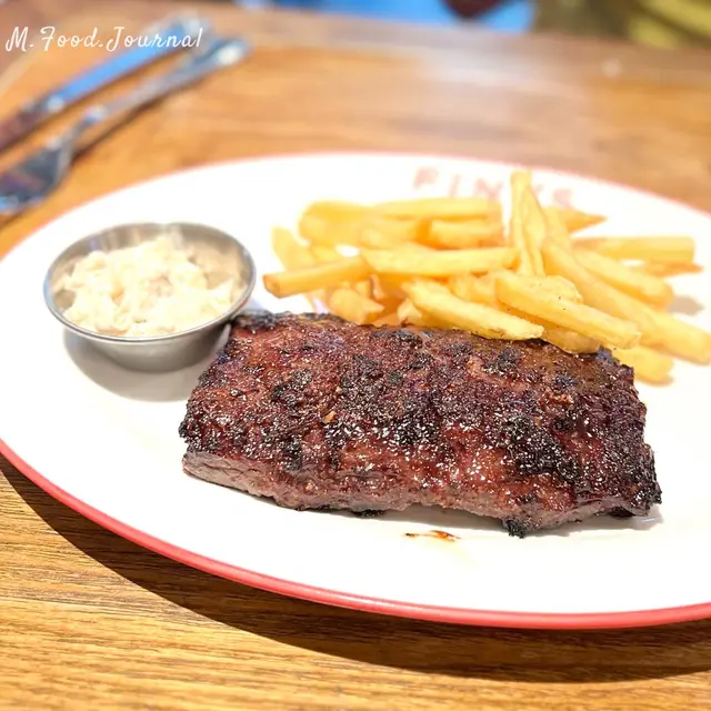 Dry Rubbed Steak & Fries
