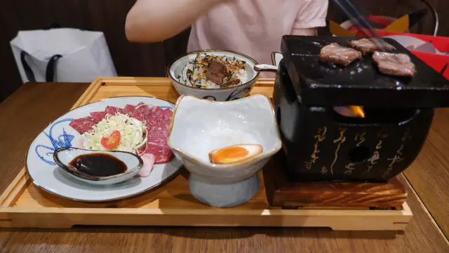 板燒安格斯牛小排定食