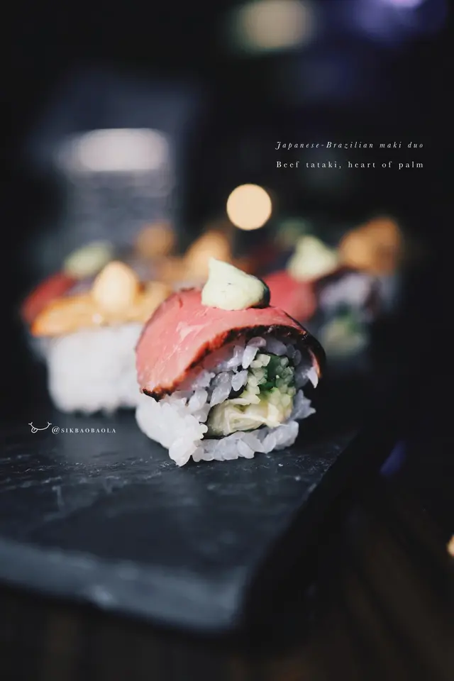 Japanese-Brazilian maki duo