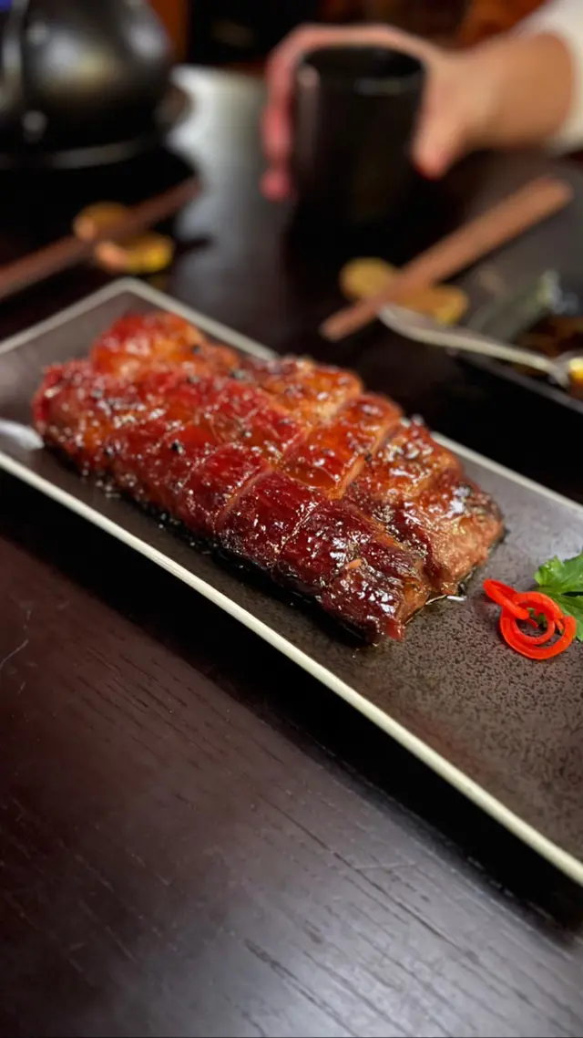 蜜汁頂級西班牙黑毛豬叉燒