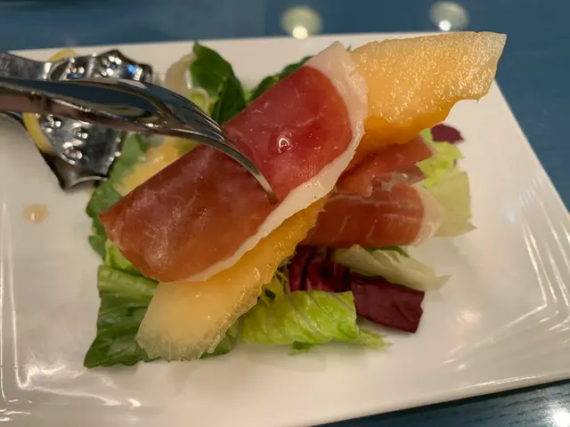 西班牙火腿蜜瓜沙律