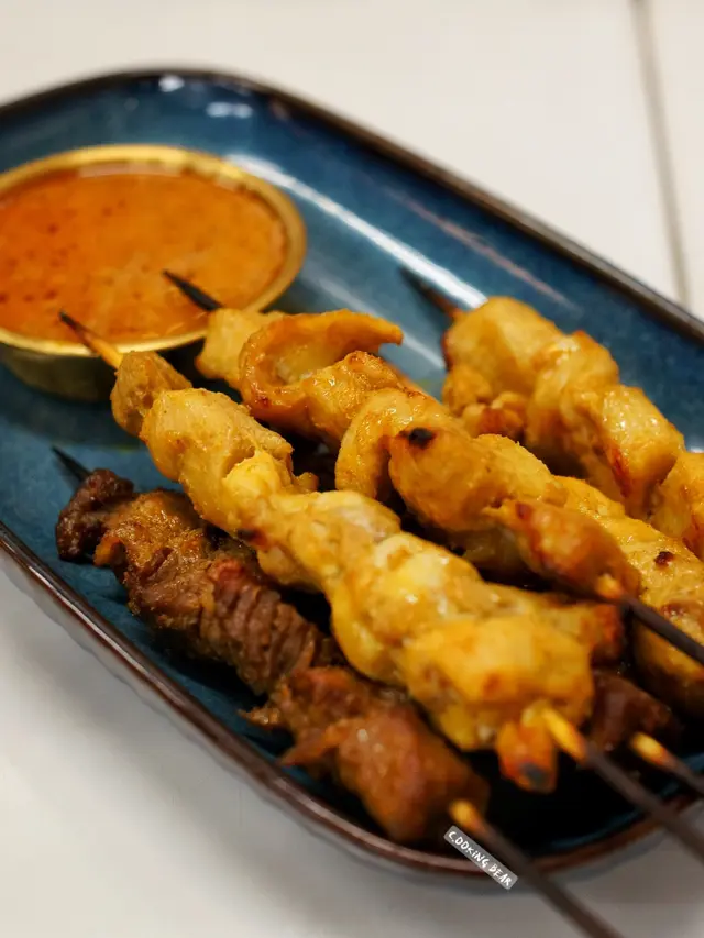 馬拉沙爹串燒6串