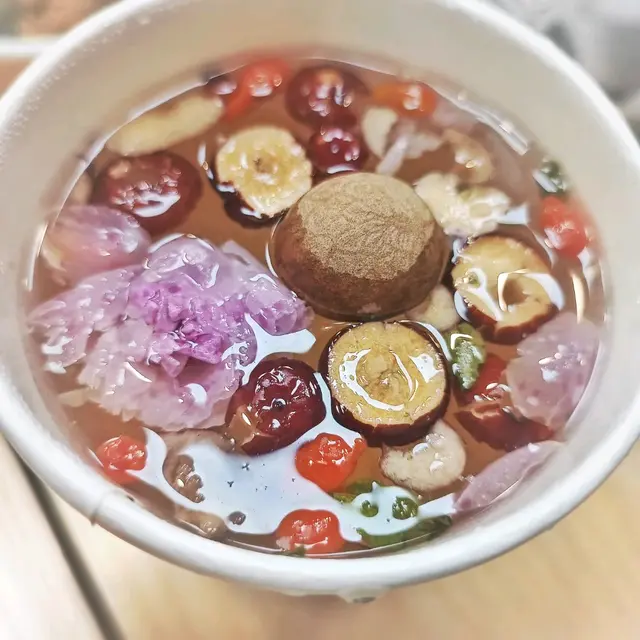 八寶桂圓玫瑰茶