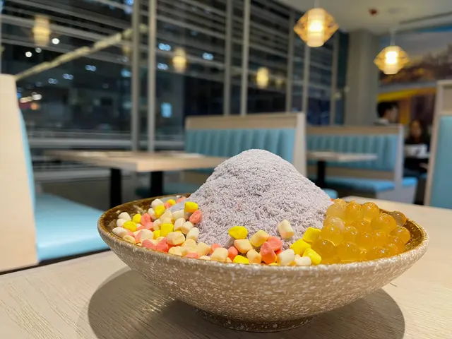 紫色迷戀夏日炎炎雪花冰