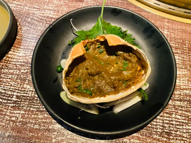 味噌蟹肉甲羅燒