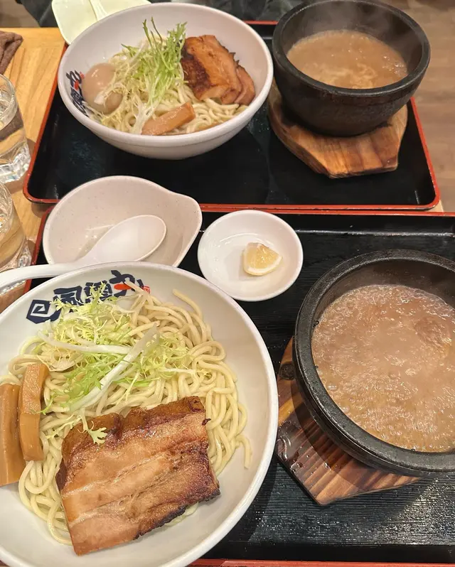 豚骨魚介味玉沾麵