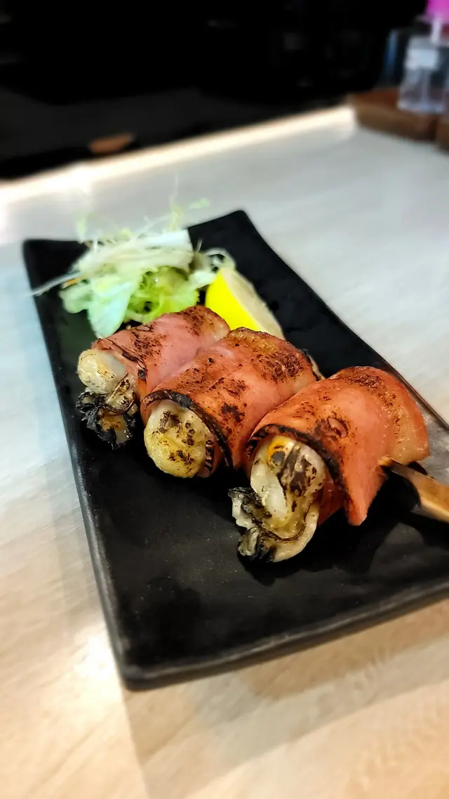 煙肉蠔串