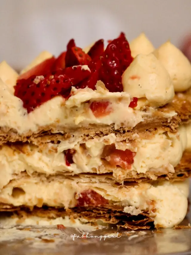 Heart Shape Napoleon