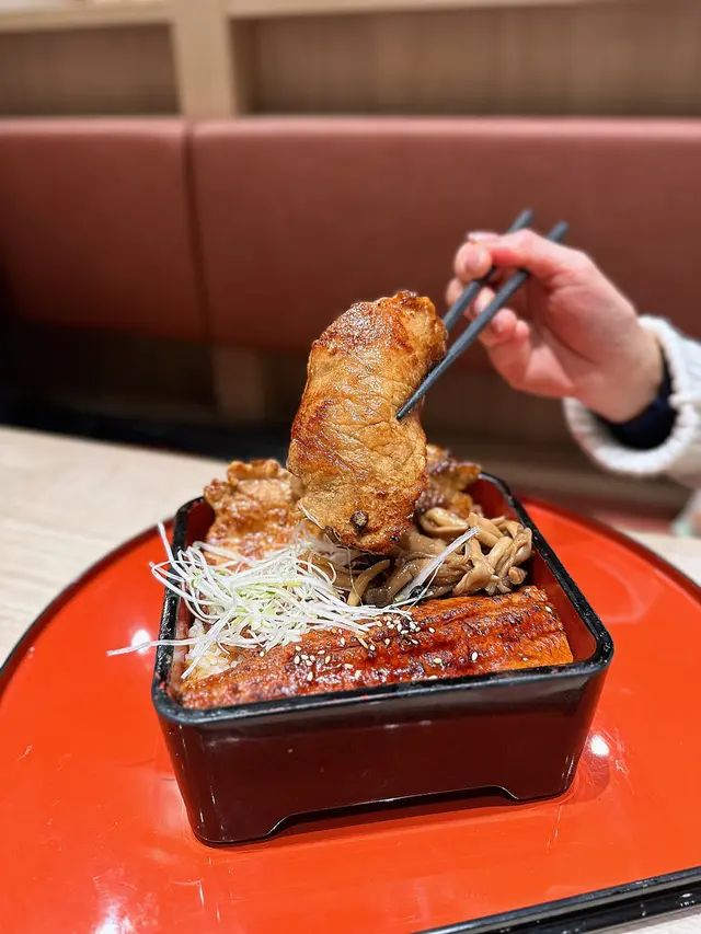 ABURI-EN豚肉·鰻魚雙併飯