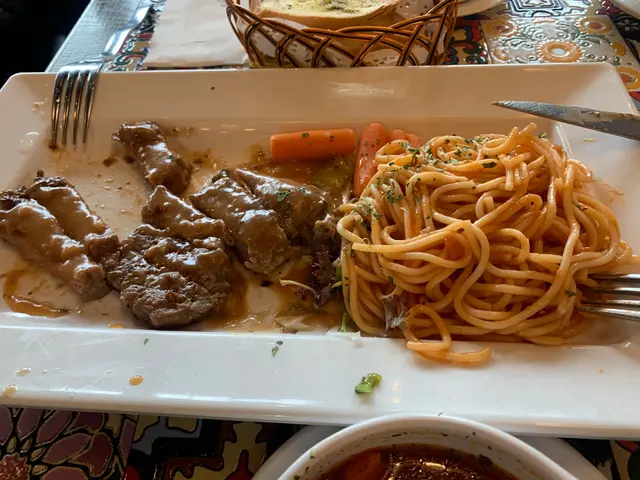 完全唔熱既西冷意粉  （$52）