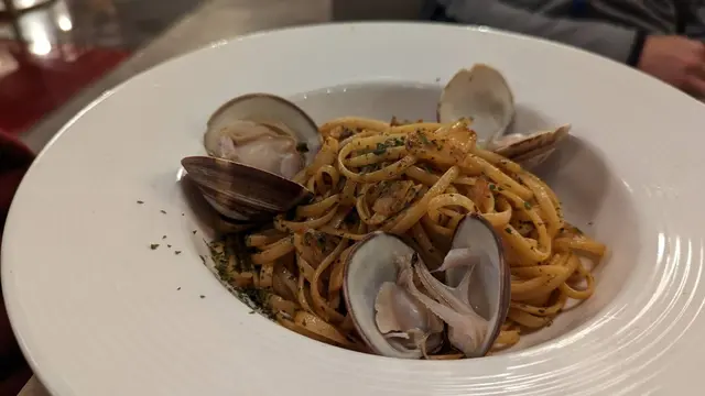 橄油蒜香蜆肉扁面