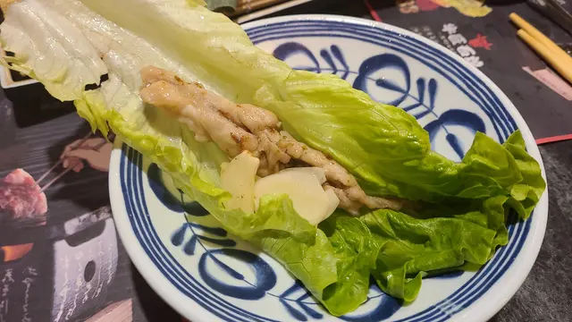 蒜片生菜
