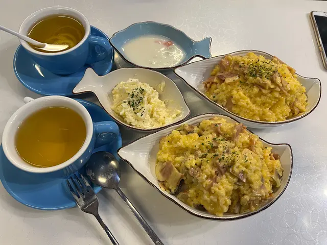 卡邦尼煙肉蘑菇燴意大利飯套餐