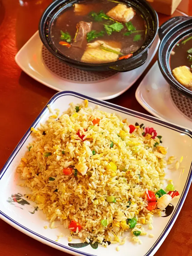 馬沙拉蟹肉海鮮炒飯 