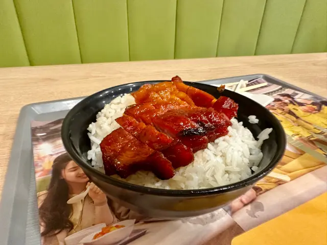 下午茶細叉燒飯