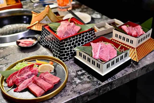 大阪城和牛五點盛合