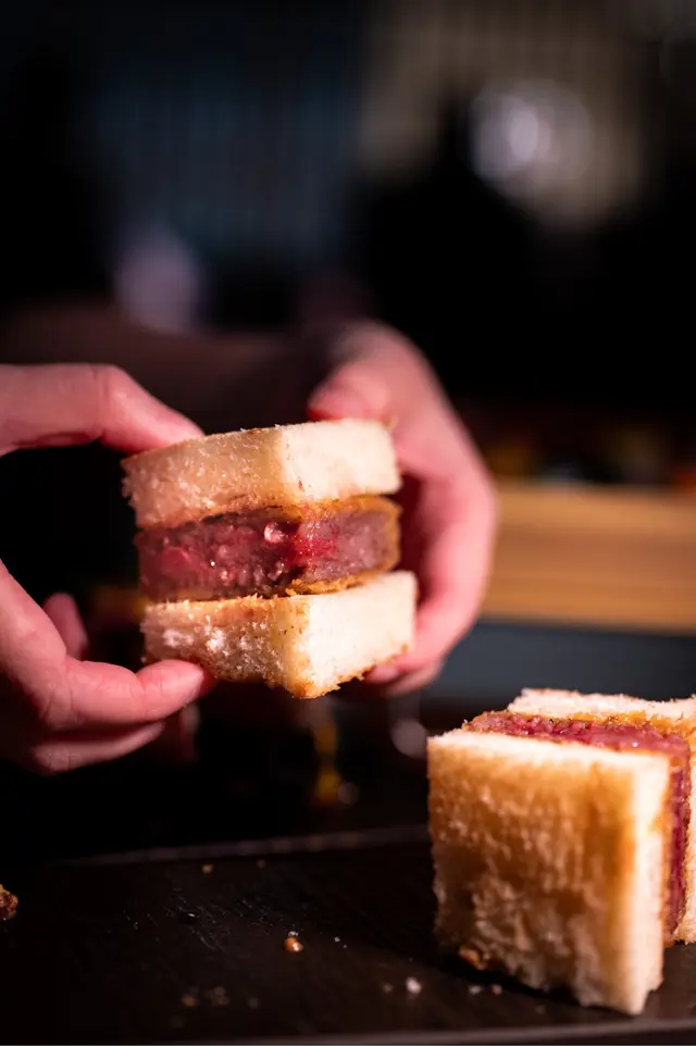 焦香味噌和牛三文治